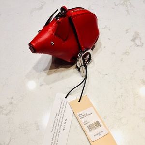 New Rebecca Minkoff keychain coin purse